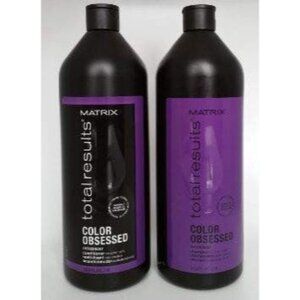 Matrix Total Results Color Obsessed Shampoo & Conditioner liters 33oz DUO